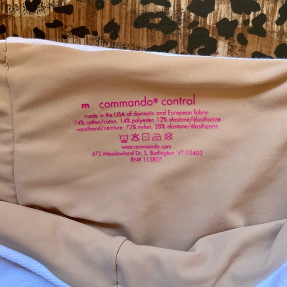 Commando Denim High-Rise White Leggings - Picture 2 of 3